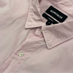 Bonobos Pink Casual Button Down Shirt